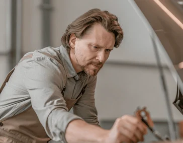 Замена передних тормозных колодок